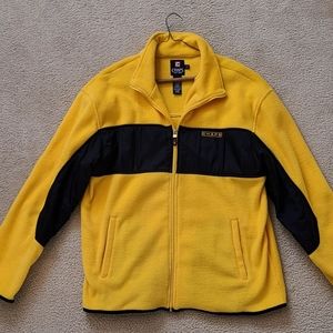 Chaps Fleece Yellow and Black Jacket